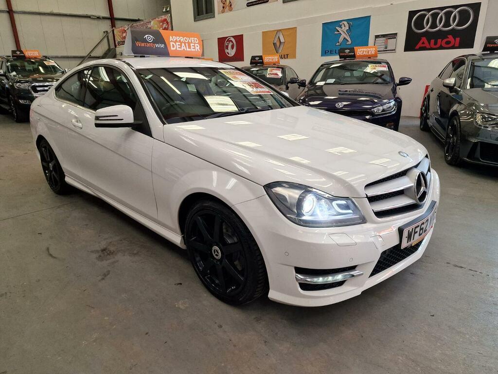 Compare Mercedes-Benz C Class Coupe 1.6 C180 Blueefficiency Amg Sport 201262 WF62NYC White