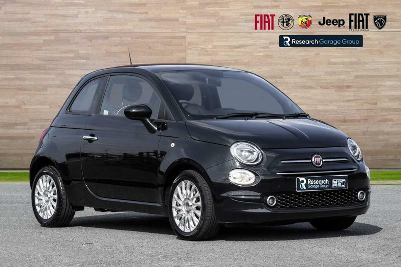 Compare Fiat 500 1.0 Mhev Lounge Euro 6 Ss BG21OPW Black
