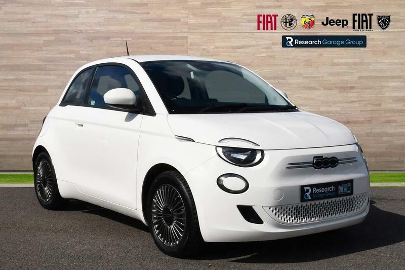 Compare Fiat 500E 42Kwh Icon BX71CXS White