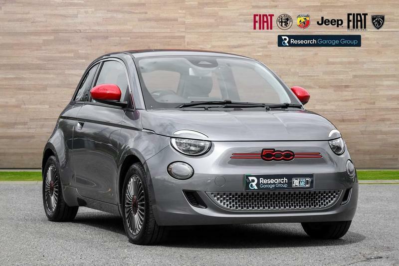 Fiat 500E 42Kwh Red Grey #1