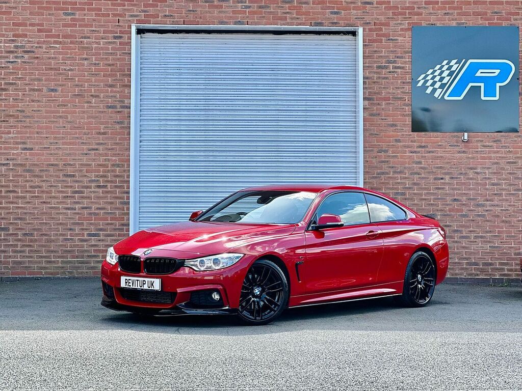 Compare BMW 4 Series M Sport DN64AOH Red