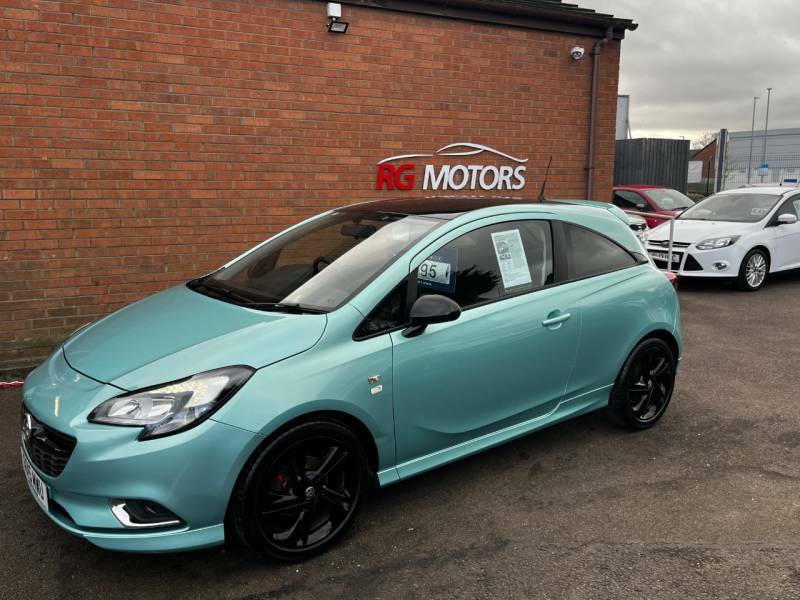 Compare Vauxhall Corsa Limited Edition EO15MWU Green