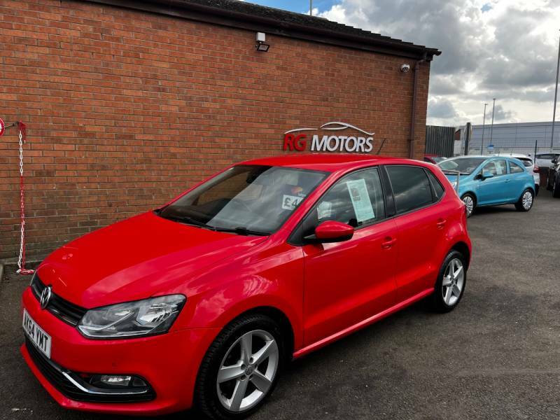 Compare Volkswagen Polo 1.4 Tdi 90 Sel Red Hatch, AK64YMT Red
