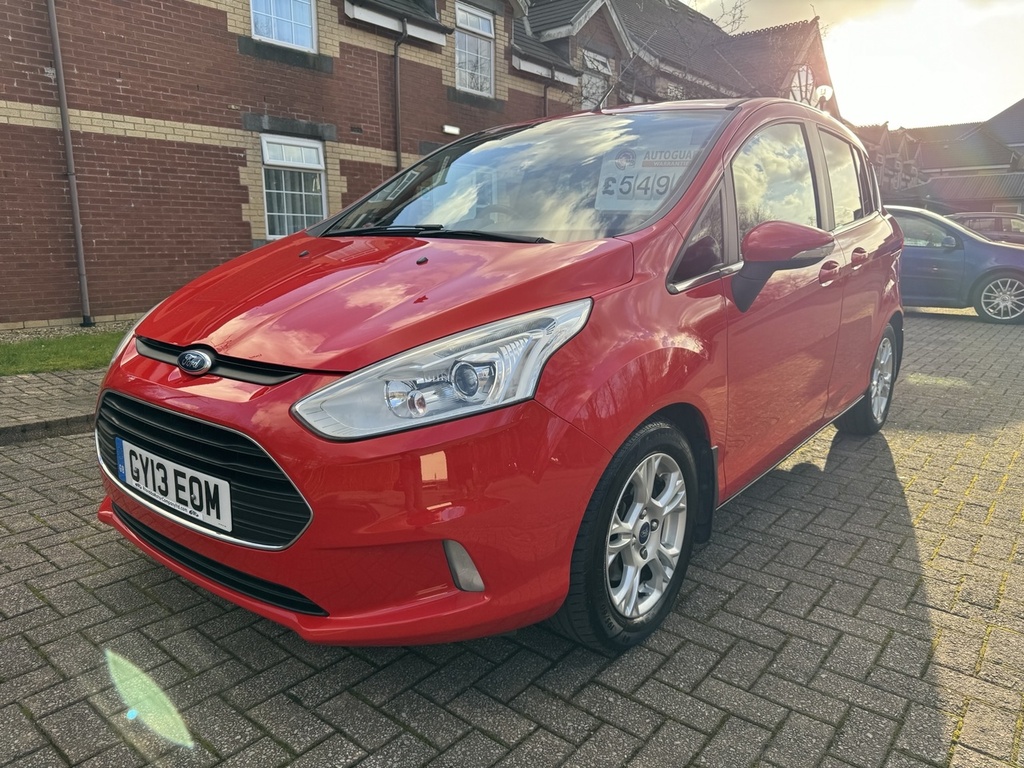 Compare Ford B-Max Tdci Zetec GY13EOM Red
