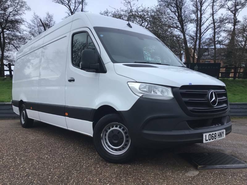 Compare Mercedes-Benz Sprinter 3.5T H2 Van One Owner From New Full Service His LO68HNY White
