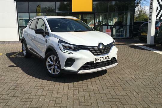 Compare Renault Captur Hatchback Iconic MM70XCL White