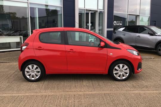 Compare Peugeot 108 Active KT18GWA Red