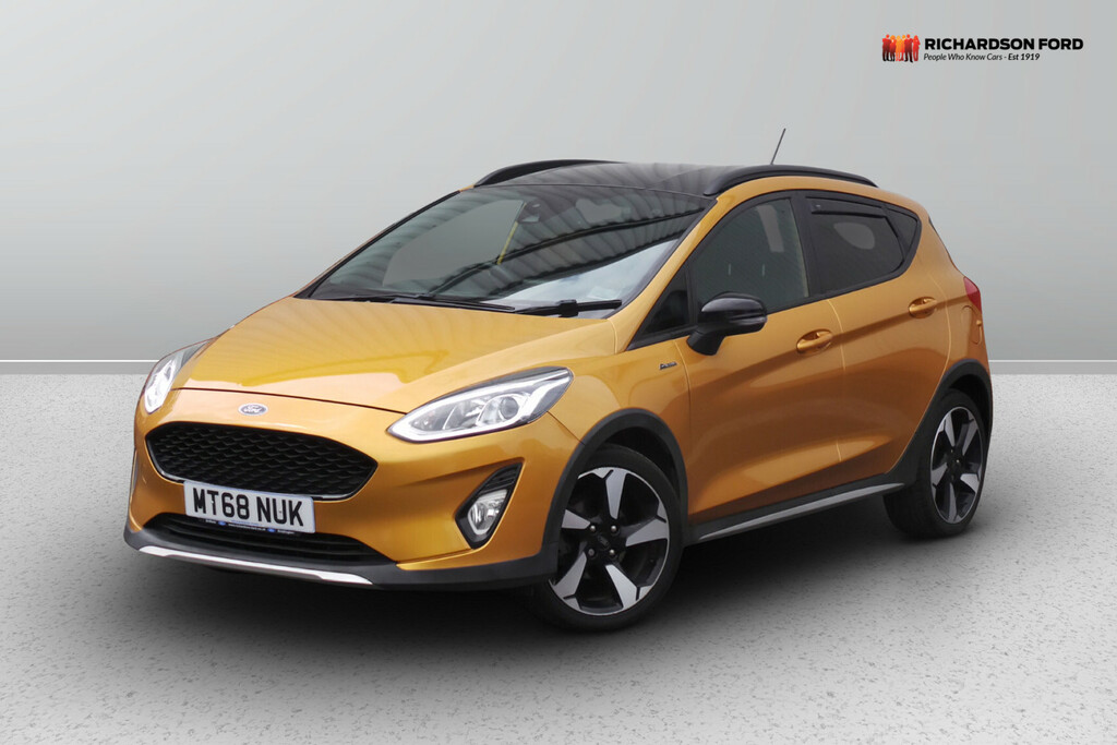 Compare Ford Fiesta 1.0 Ecoboost Active Bo Play MT68NUK Yellow
