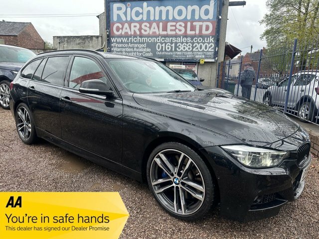 Compare BMW 3 Series 3.0 340I M Sport Shadow Edition Touring 322 Bhp DX68LRE Black
