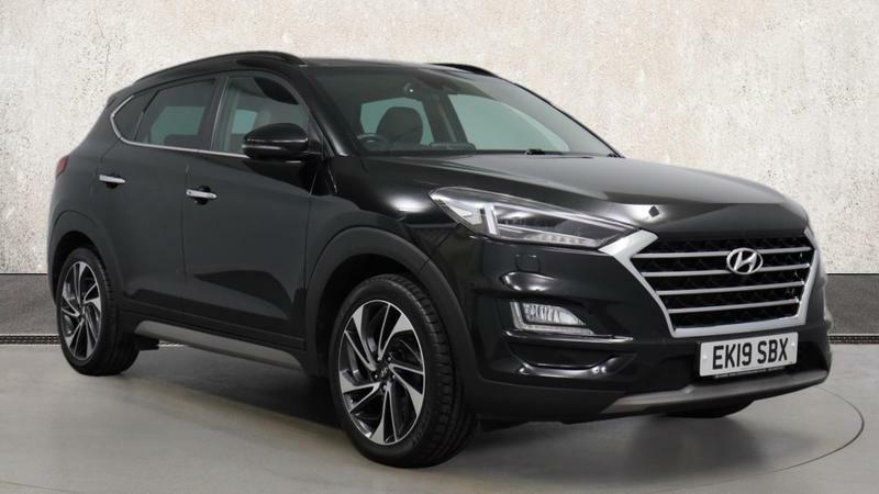 Compare Hyundai Tucson 1.6 T-gdi Premium Se Suv Euro 6 EK19SBX Black
