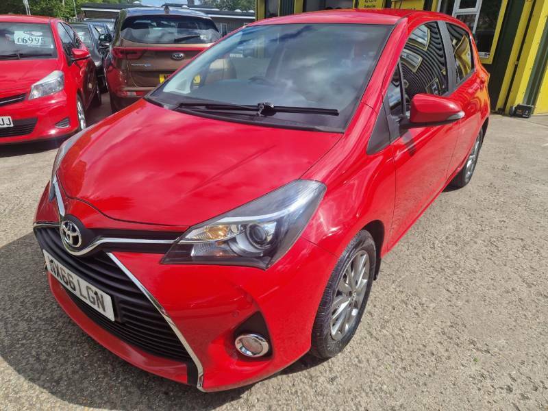 Compare Toyota Yaris Hatchback NX66LGN Red