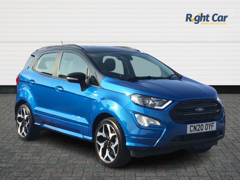 Compare Ford Ecosport 1.0T 125 St-line 2020 20 CN20OYF Blue