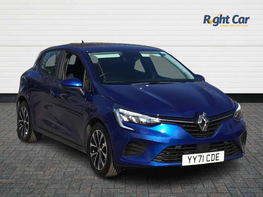 Compare Renault Clio 1.0 Tce Iconic 2021 71 YY71CDE Blue