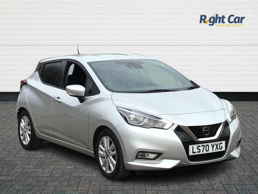 Compare Nissan Micra 1.0 Ig-t Acenta 2020 70 LS70YXG Silver