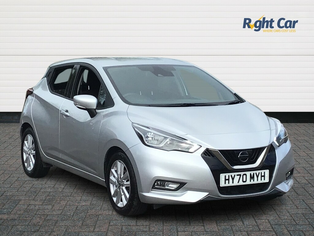 Compare Nissan Micra 1.0 Ig-t Acenta 2020 70 HY70MYH Silver