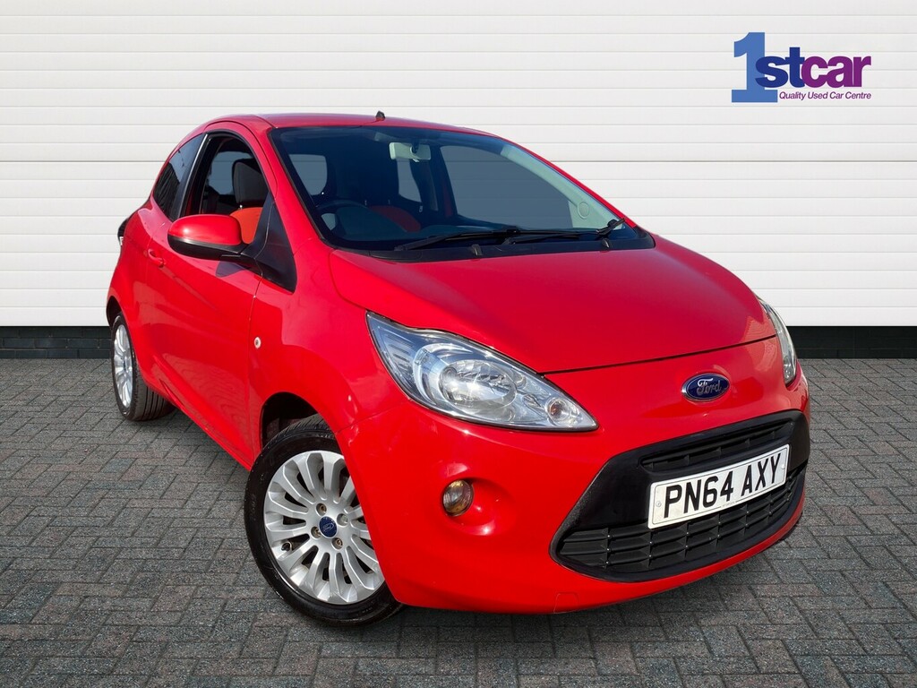 Compare Ford KA Zetec 2014 64 PN64AXY Red