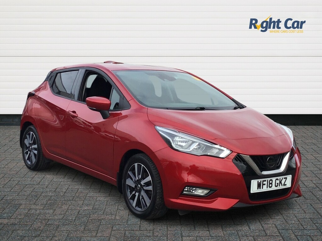 Compare Nissan Micra Micra N-connecta Ig-t WF18GKZ Red