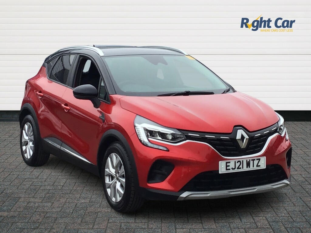 Compare Renault Captur Iconic Tce 2021 21 EJ21WTZ Red