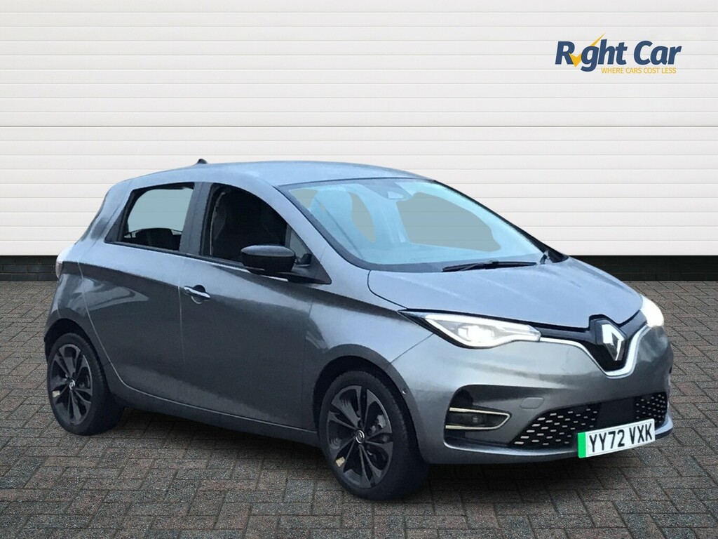 Compare Renault Zoe R135 Iconic Boost Charge Ev... 2022 72 YY72VXK Grey