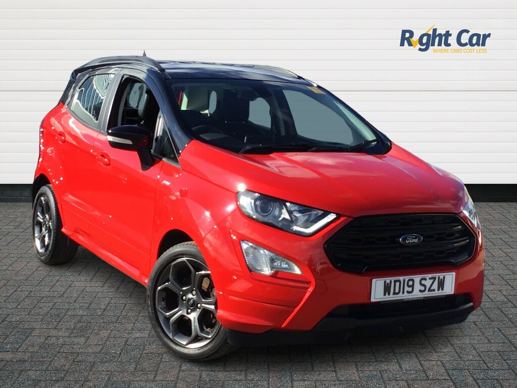 Compare Ford Ecosport 1.5 St-line Tdci 2019 19 WD19SZW Red