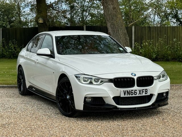Compare BMW 3 Series 335D Xdrive M Sport VN66XFB White