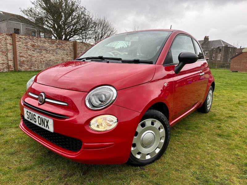 Compare Fiat 500 1.2 Pop SD16ONX Red