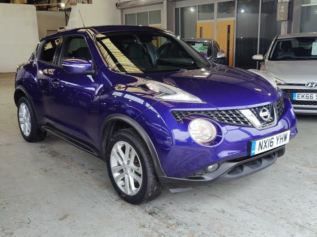 Compare Nissan Juke 1.5 Dci N-connecta NX16YHW Blue