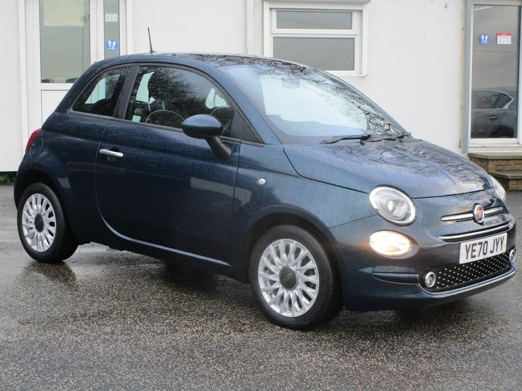 Compare Fiat 500 1.0 Mhev Lounge Euro 6 Ss YE70JYY Blue