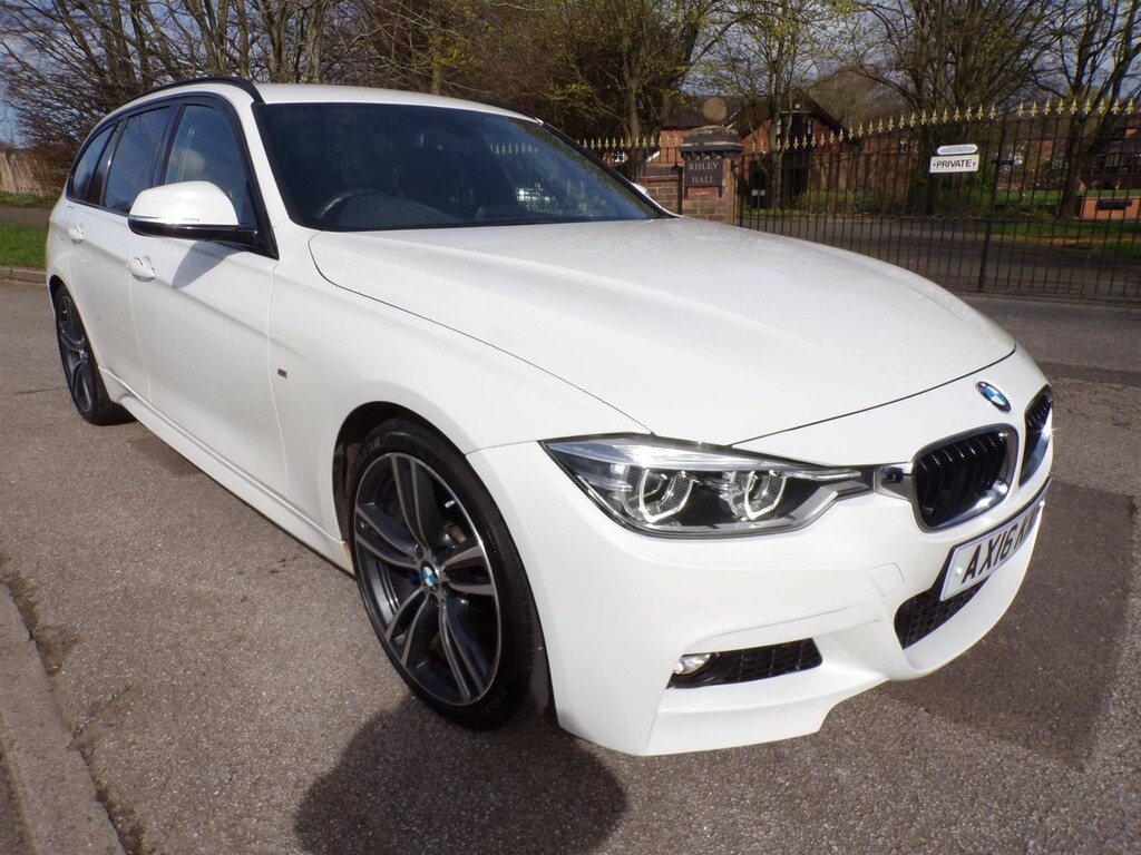 Compare BMW 3 Series 320D M Sport AX16KNH White