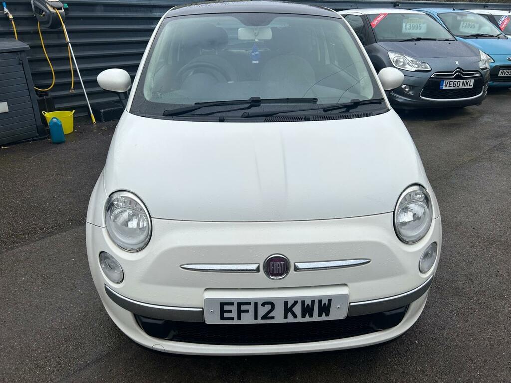 Compare Fiat 500 1.2 Lounge Ideal First Car Hatchback Ma EF12KWW White