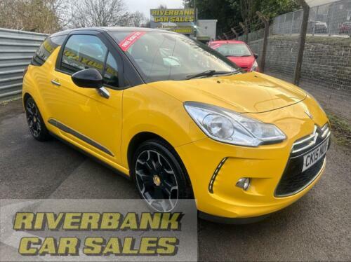 Compare Citroen DS3 1.6 E-hdi Airdream Dstyle Plus Free Tax Servic CK15NUY Yellow