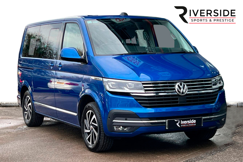 Compare Volkswagen Caravelle 2.0 Tdi Executive Dsg Euro 6 Ss VN21DLE Blue