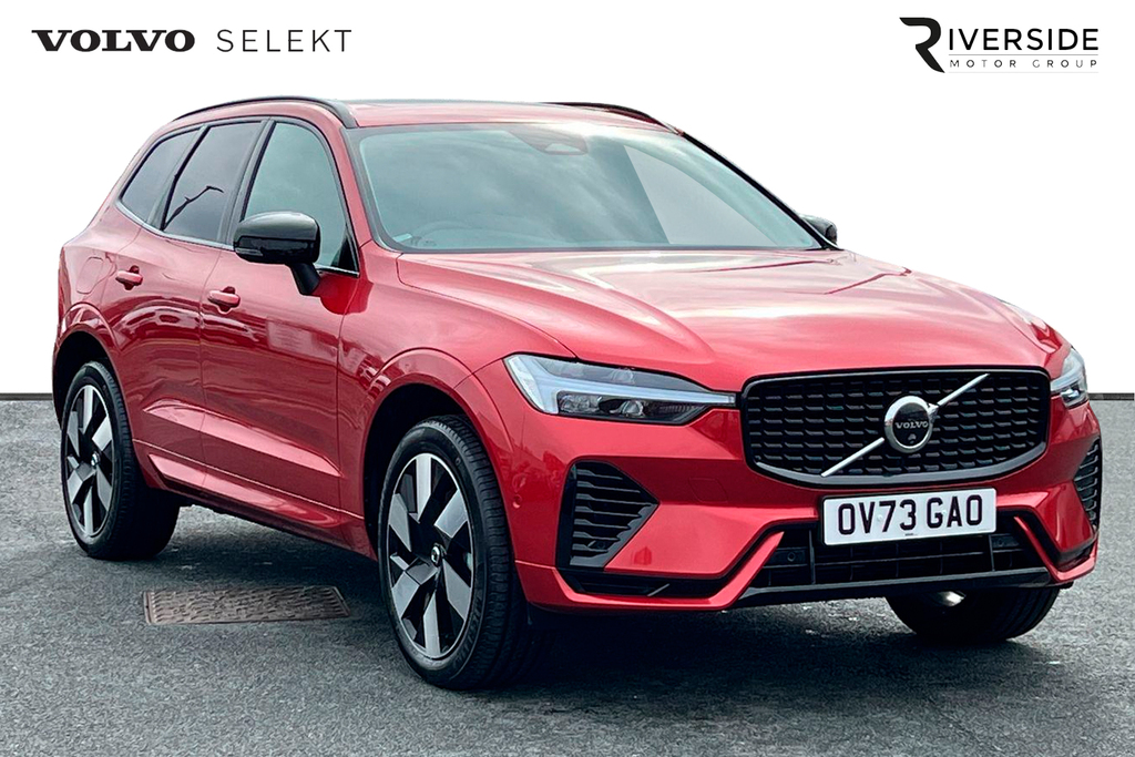 Compare Volvo XC60 Recharge Plus, T6 Awd Plug-in Hybrid, OV73GAO Red