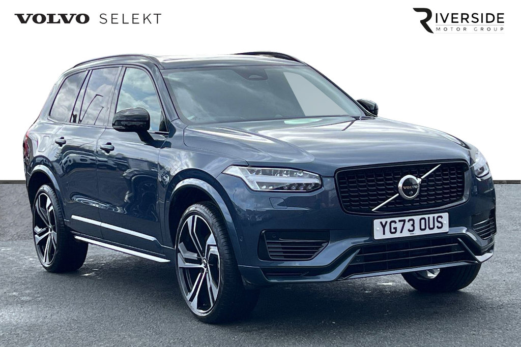 Compare Volvo XC90 Recharge Ultimate, T8 Awd Plug-in Hybrid, YG73OUS Blue