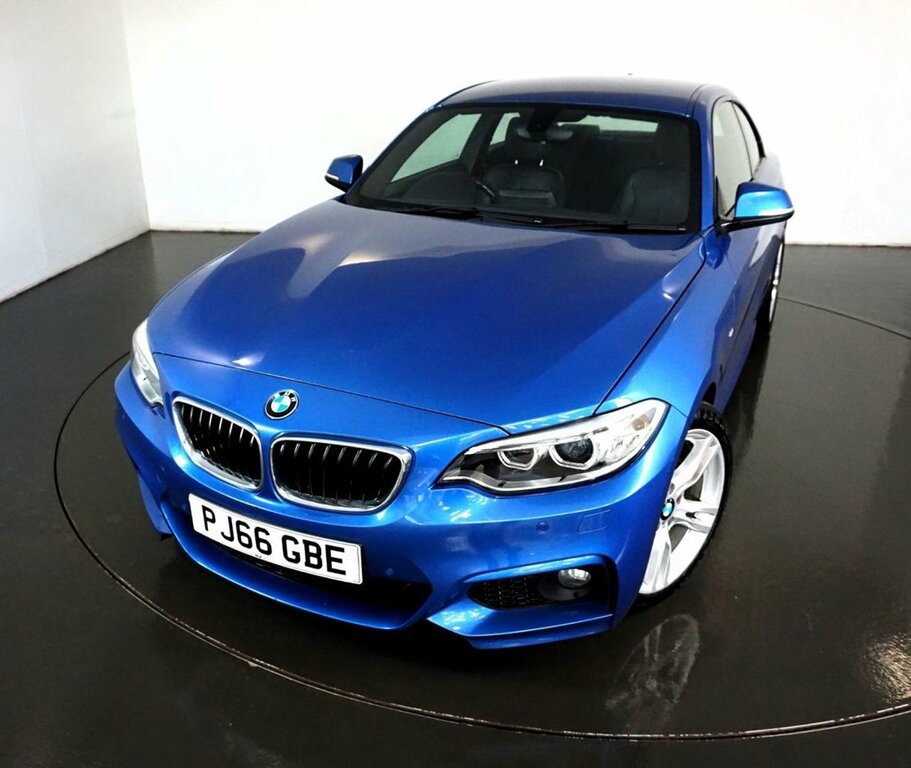 Compare BMW 2 Series 2.0 220I M Sport 2D-2 Former Keepers Finished PJ66GBE Blue