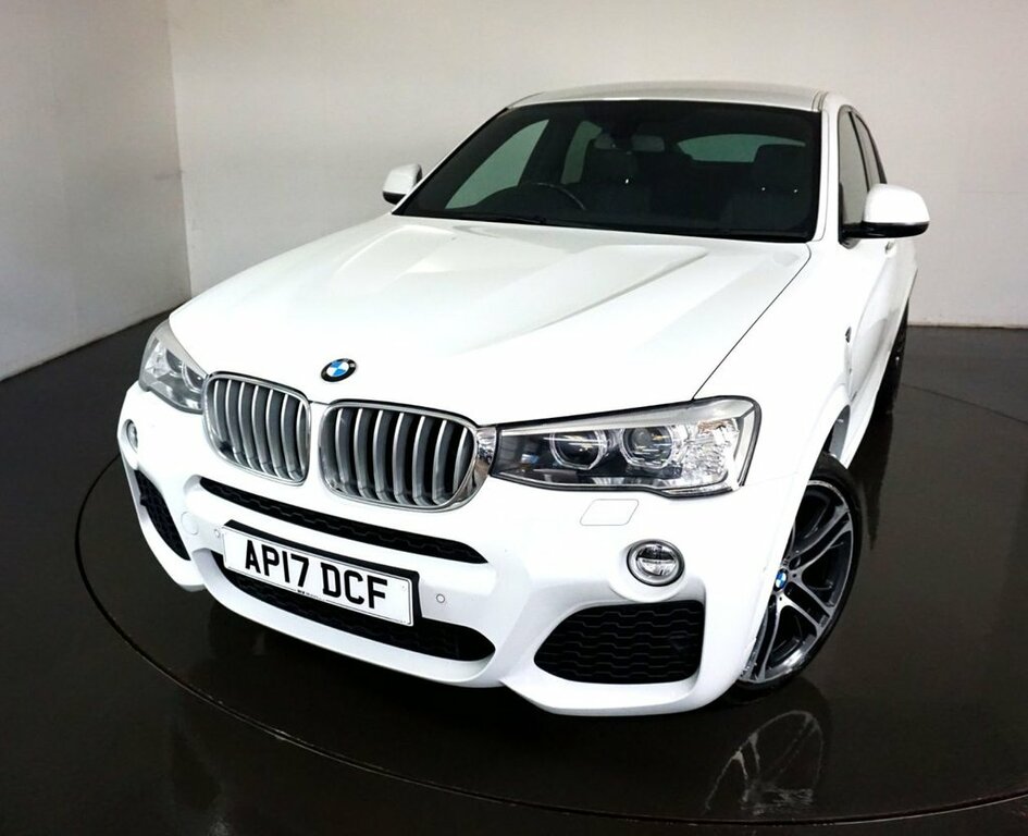 Compare BMW X4 3.0 Xdrive30d M Sport Owner Car-finished AP17DCF White