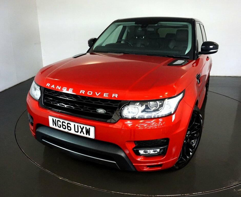 Compare Land Rover Range Rover Sport Range Rover Sport Hse Dynamic Sdv6 NG66UXW Red