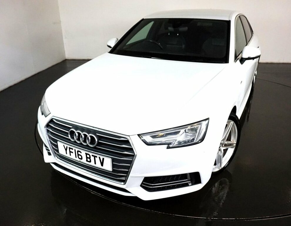 Compare Audi A4 2.0 Tdi S Line 4D-2 Former Keepers Half YF16BTV White