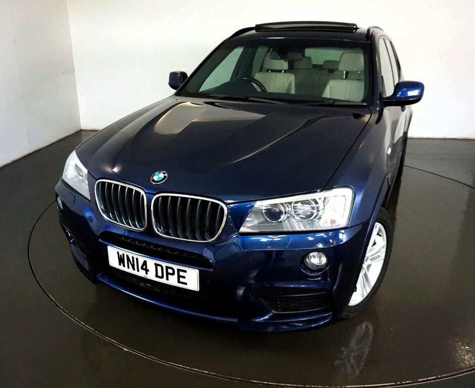 Compare BMW X3 2.0 Xdrive20d M Sport 5D-2 Former Keepers Finished WN14DPE Blue