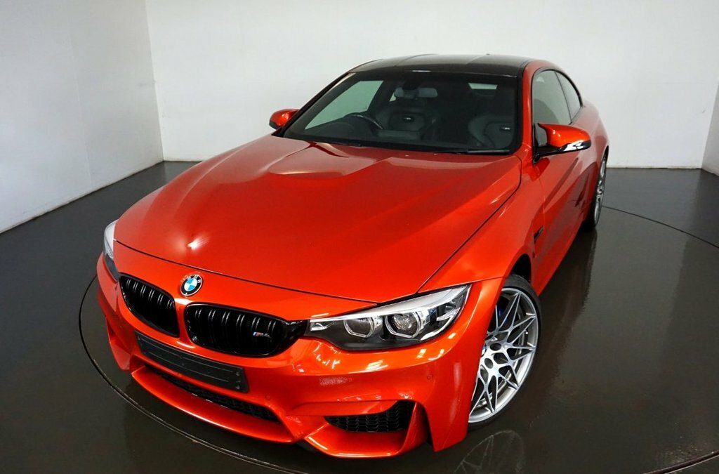 Compare BMW M4 M4 Competition Edition Package S-a M400GPB Orange