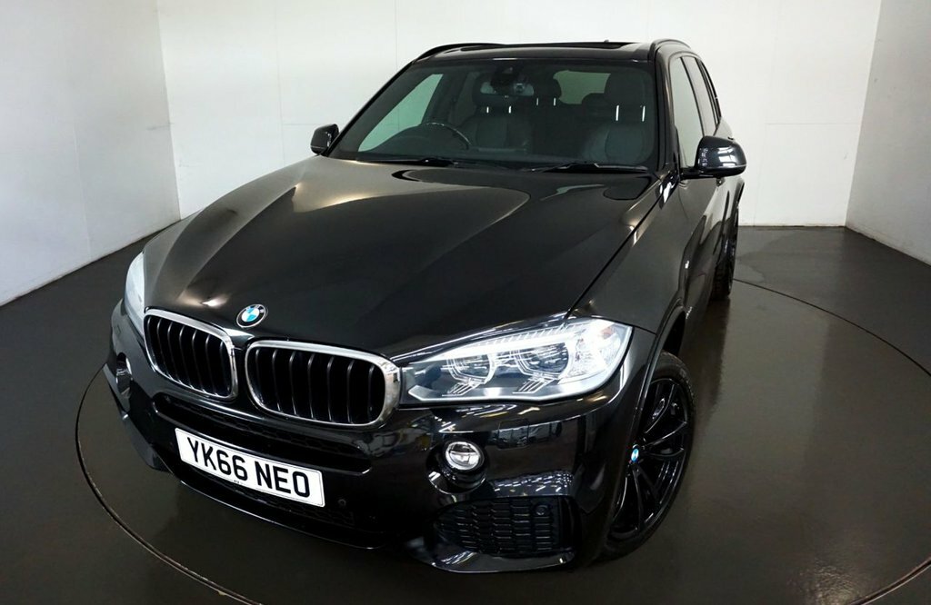Compare BMW X5 3.0 Xdrive30d M Sport Owner Car-finished YK66NEO Black
