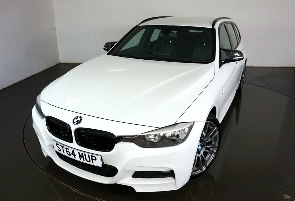 BMW 3 Series 2.0 318D M Sport Touring 5D-finished In Alpine White #1