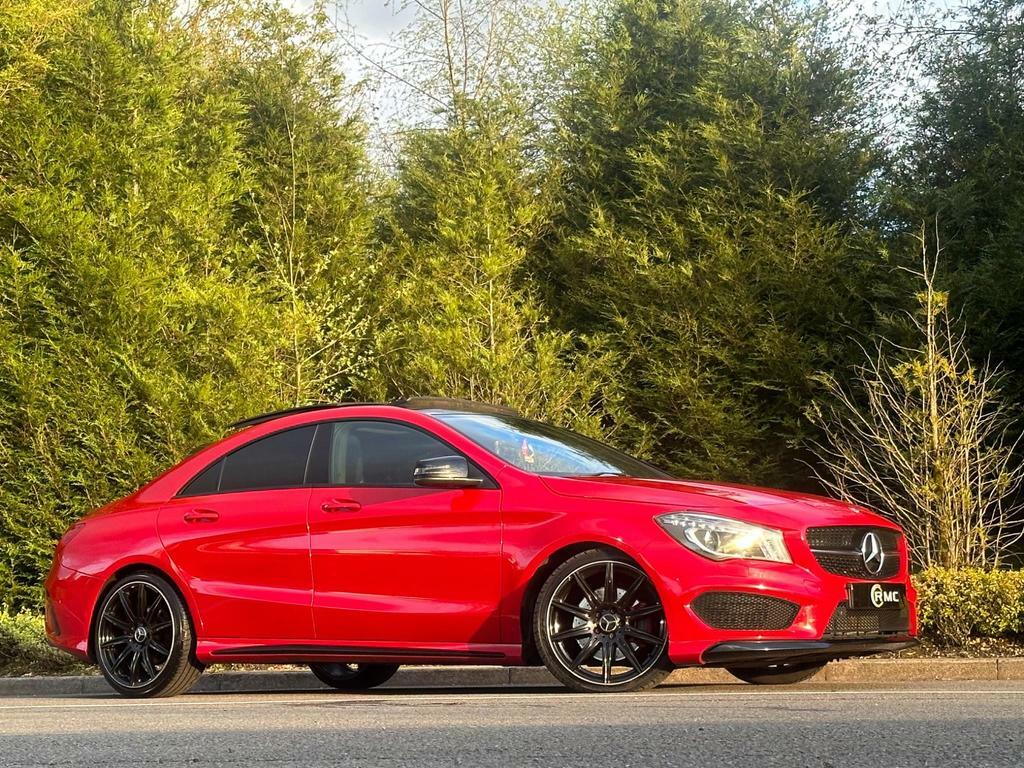 Compare Mercedes-Benz CLA Class 2.1 Cla220 Cdi Amg Sport Coupe 7G-dct Euro 6 Ss  Red