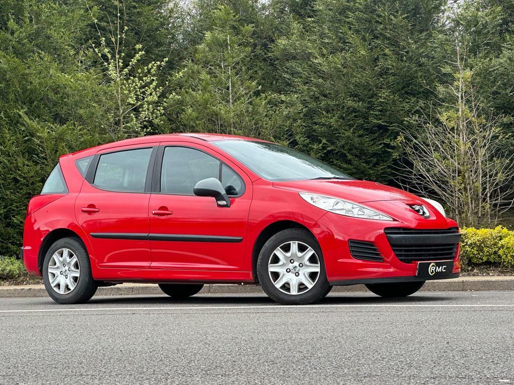 Peugeot 207 SW Sw 1.6 Hdi S Euro 5 Red #1