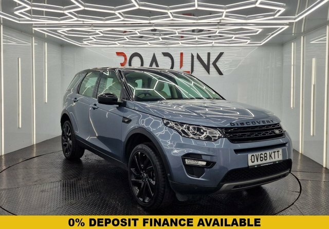 Compare Land Rover Discovery Sport Sport 2.0 Sd4 Hse Luxury 238 Bhp OV68KTT Blue