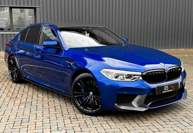 Compare BMW M5 4.4 V8 Steptronic Xdrive Euro 6 Ss YB68WPO Blue
