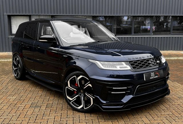 Compare Land Rover Range Rover Sport Autobiography Dynamic WR20HZA Blue