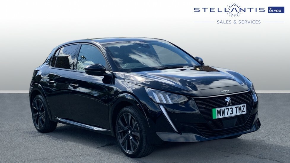 Compare Peugeot e-208 50Kwh Gt 7.4Kw Charger MW73TMZ 