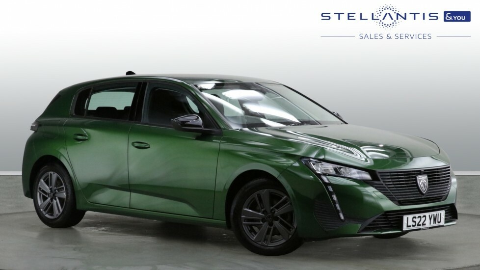 Compare Peugeot 308 308 Active Premium Puretech Ss A LS22YWU Green