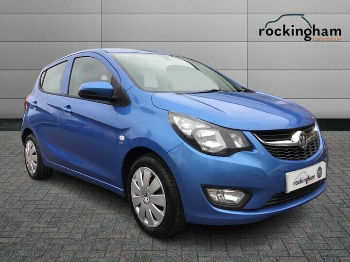 Compare Vauxhall Viva 1.0I Se Euro 6 Ac KW67WKD Blue